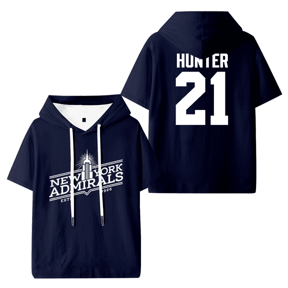 Heated Rivalry Scott Hunter 21 Hooded T-shirt Men Women Short Sleeve Tee Casual Trendy Tops