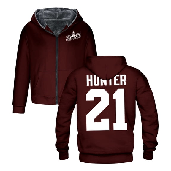 Heated Rivalry Scott Hunter Zip Up Hoodie Long Sleeve Outerwear Coat Women Men Hooded Jacket Parkas