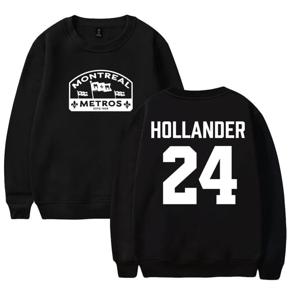 Heated Rivalry Shane Hollander 24 Merch Crewneck Long Sleeve Streetwear Women Men Pullover Sweatshirt