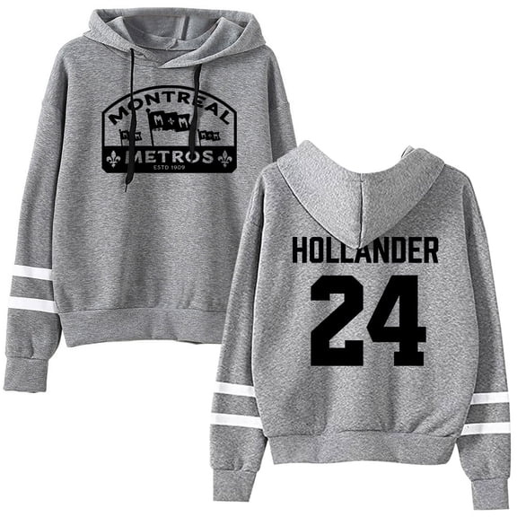 Heated Rivalry Shane Hollander 24 Pullover Hoodie Long Sleeve Pocketless Sweatshirt Women Men Casual Trendy Clothes