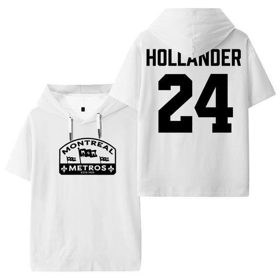 Heated Rivalry Shane Hollander Hooded T-shirt Short Sleeve Sport Tee Women Men Outdoor Streetwear Tops