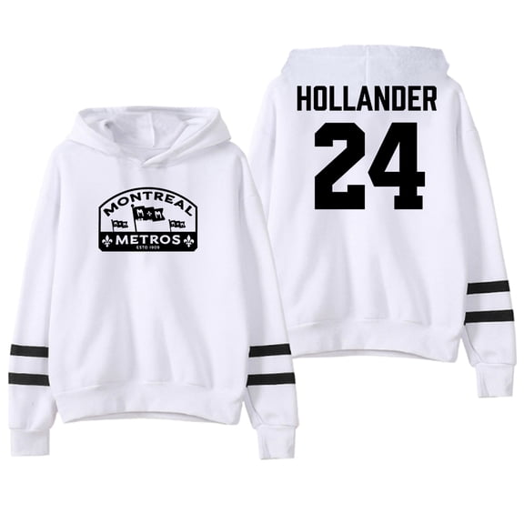 Heated Rivalry Shane Hollander Hoodie Pocketless Parallel Bars Sleeve Streetwear Women Men Hooded Sweatshirt