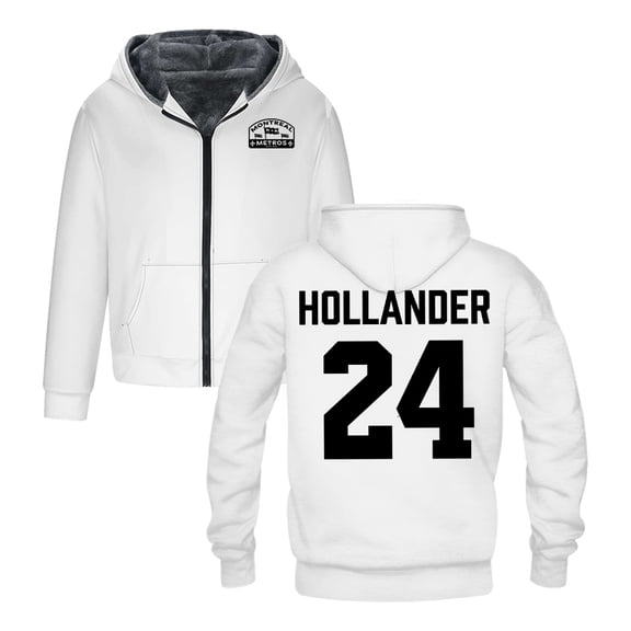 Heated Rivalry Shane Hollander Zip Up Hoodie Long Sleeve Outerwear Coat Women Men Hooded Jacket Parkas