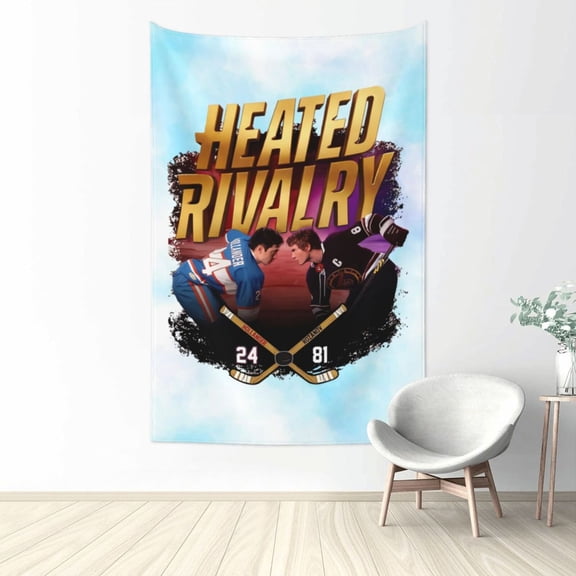 Heated Rivalry Wall Tapestries for Bedroom Aesthetic Living Room Office Decor 60x40in