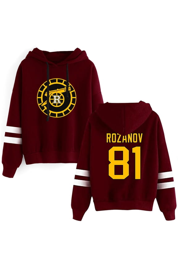 Heated Rivalry hoodie Ilya Rozanov 81 Hockey hooded drawstring pocketless sweatshirt men/women pullover