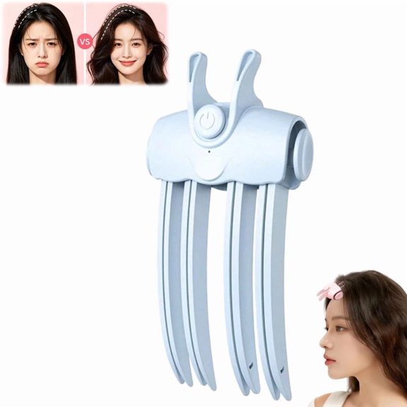 Heated Root Volumizer Clip 2026 Wireless 2-Temperature Control Hair Volume Tool for Fine Thick Hair Portable Type-C Rechargeable Styling Clip