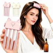 Heated Root Volumizer Clip, Cordless Electric Hair Volume Clip with 2 Heat Settings, USB Rechargeable Root Lifter Comb for Flat Hair & Bangs Quick Volume Touch-Ups