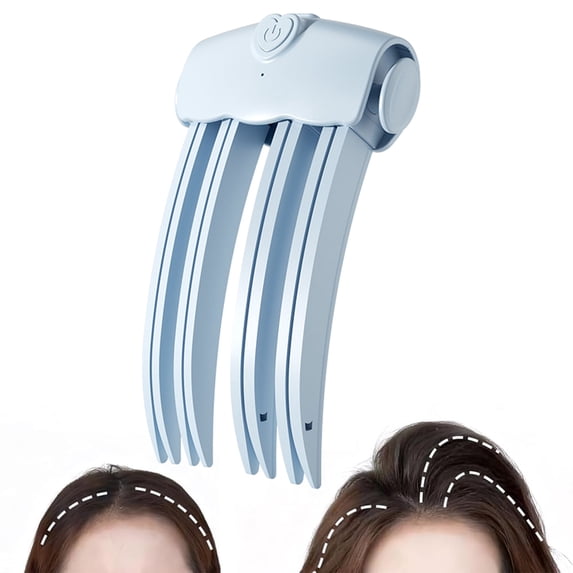 Heated Root Volumizer Clip, Wireless 2-Temperature Hair Lift Styler, Root Boost for Flat Fine and Thick Hair, Portable Volume Tool for Salon-Quality Lift at Home, Office and Travel