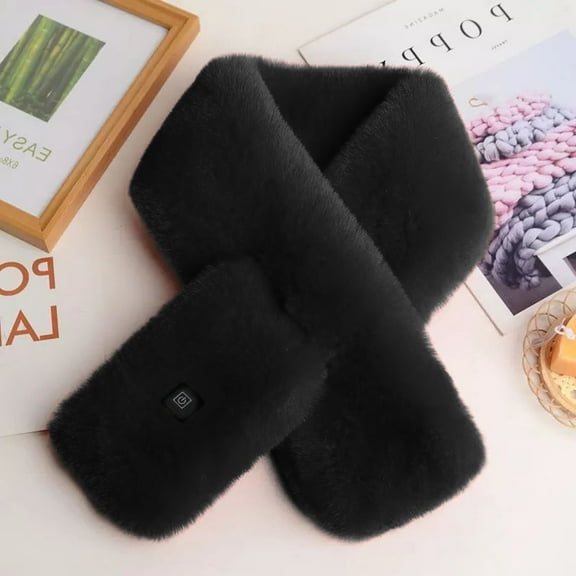 Heated Scarf With Neck Heating Pad - Heated Neck Wrap For Men And Women As Warming Scarf And Plaid Womens Winter Scarves Cute Fall Scarves Trendy Scarf Desert Scarf Hair Scarves Women Camping Scarf