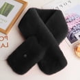 thumbnail image 1 of Heated Scarf With Neck Heating Pad - Heated Neck Wrap For Men And Women As Warming Scarf Shawl Winter Scarfs Women Headscarf Hair Satin Scarf Knitted Scarves with Keyholes Hair Scarf Silk Large Satin, 1 of 4