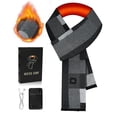 thumbnail image 1 of Heated Scarf for Men/Women with 5500mAh Battery, 7 Temperature Settings Battery Operated Heater for Winter, 1 of 7