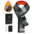 thumbnail image 1 of Heated Scarf for Men/Women with 5500mAh Battery, 7 Temperature Settings Battery Operated Heater for Winter, 1 of 7