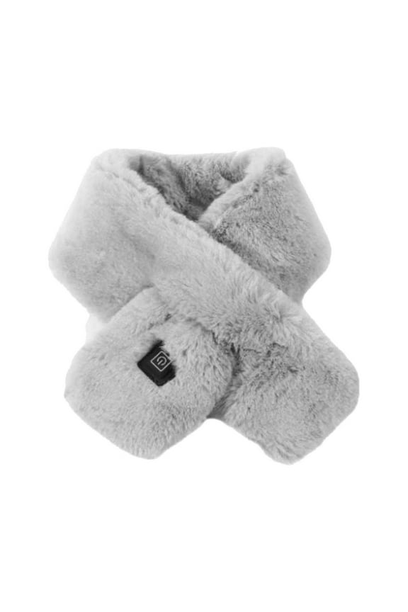 Heated Scarf for Women Rechargeable Intelligent Heating Scarf Soft Fleece Warm Electric Heating Scarf with 3 Heat Levels