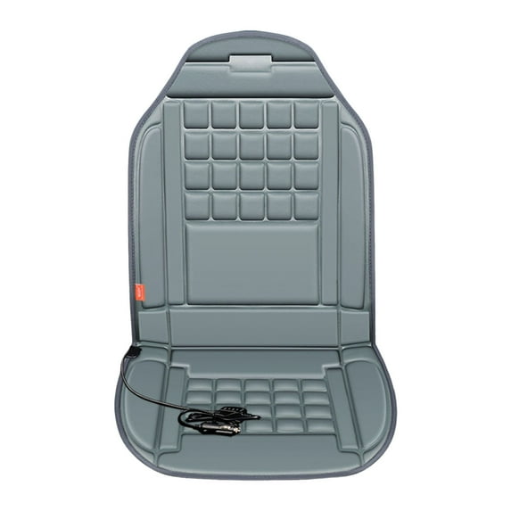 Heated Seat Cover for Winter 1 Minute Fast Heating Pad Seat Warmer Preimum Fabric 2 Models Setting (Grey) (Black)