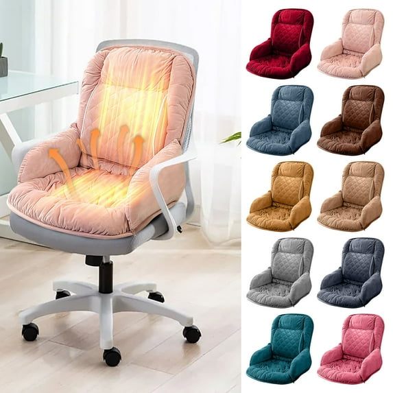 Heated Seat Cushion, Large Heating Area Heated Seat Cover Therapy Heating Pad for Back, Office Chair, Thigh, Lumbar, Hip