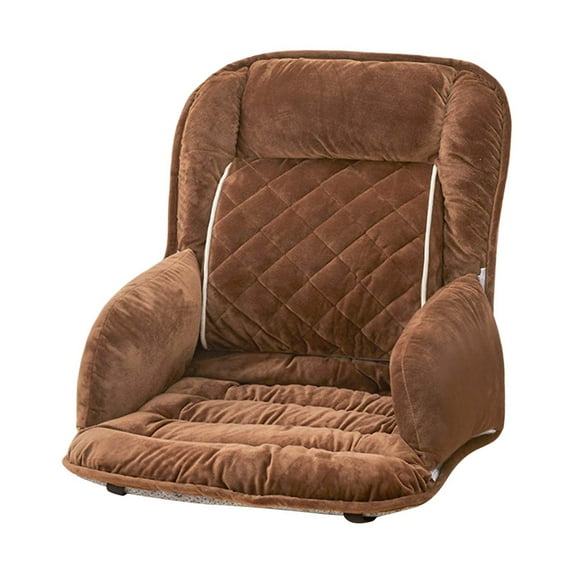 Heated Seat Cushion with Lumbar Support USB Powered Heating Pad 3 Temperature Settings Large Heating Area for Office Chair Car Wheelchair Home Use Comfort