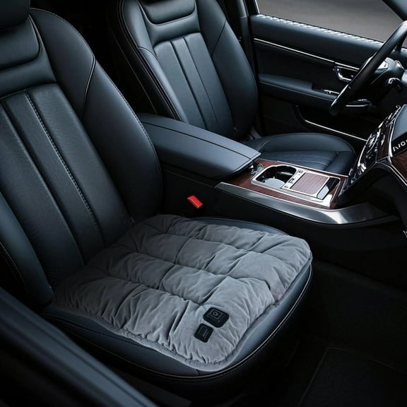 Heated Seat Cushion for Office Chair, USB Heating Seat Pad, 3 Levels Temperature, Safe Graphene Heating, Washable Portable Winter Seat Warmer