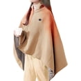 thumbnail image 1 of Heated Shawl Wraps For Women Corded Heated Blanket Soft Zipper Shawl Wraps 2025 Winter Warm USB Powered Heating Scarf Electrics Blanket, 1 of 4
