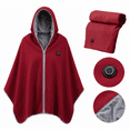 thumbnail image 1 of Heated Shawl Wraps for Women, Portable Heated Blanket, Portable Soft Cordless Electric Heated Blanket with Zipper, 1 of 6