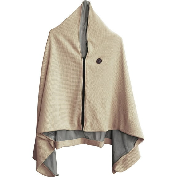 Heated Shawl Wraps for Women, Portable Heated Shawl, USB Heated Blanket 3 Heating Levels, Foldable and Washable for Car, Office, Camping, Travel