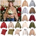 thumbnail image 1 of Heated Shawl Wraps for Women, USB Wearable Heated Blanket Shawl, Polyester Heated Cape for Home and Office, 1PC, 1 of 7