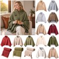 thumbnail image 1 of Heated Shawl Wraps for Women, USB Wearable Heated Blanket Shawl, Polyester Heated Cape for Home and Office, 1PC, 1 of 10