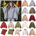 thumbnail image 1 of Heated Shawl Wraps for Women, USB Wearable Heated Blanket Shawl, Polyester Heated Cape for Home and Office, 1PC, 1 of 7