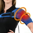 thumbnail image 1 of Heated Shoulder Brace, 3 Temperature Modes, Quick Heating, with Ice Pack Pocket, Adjustable Straps, for Pain Relief, Unisex, 1 of 9