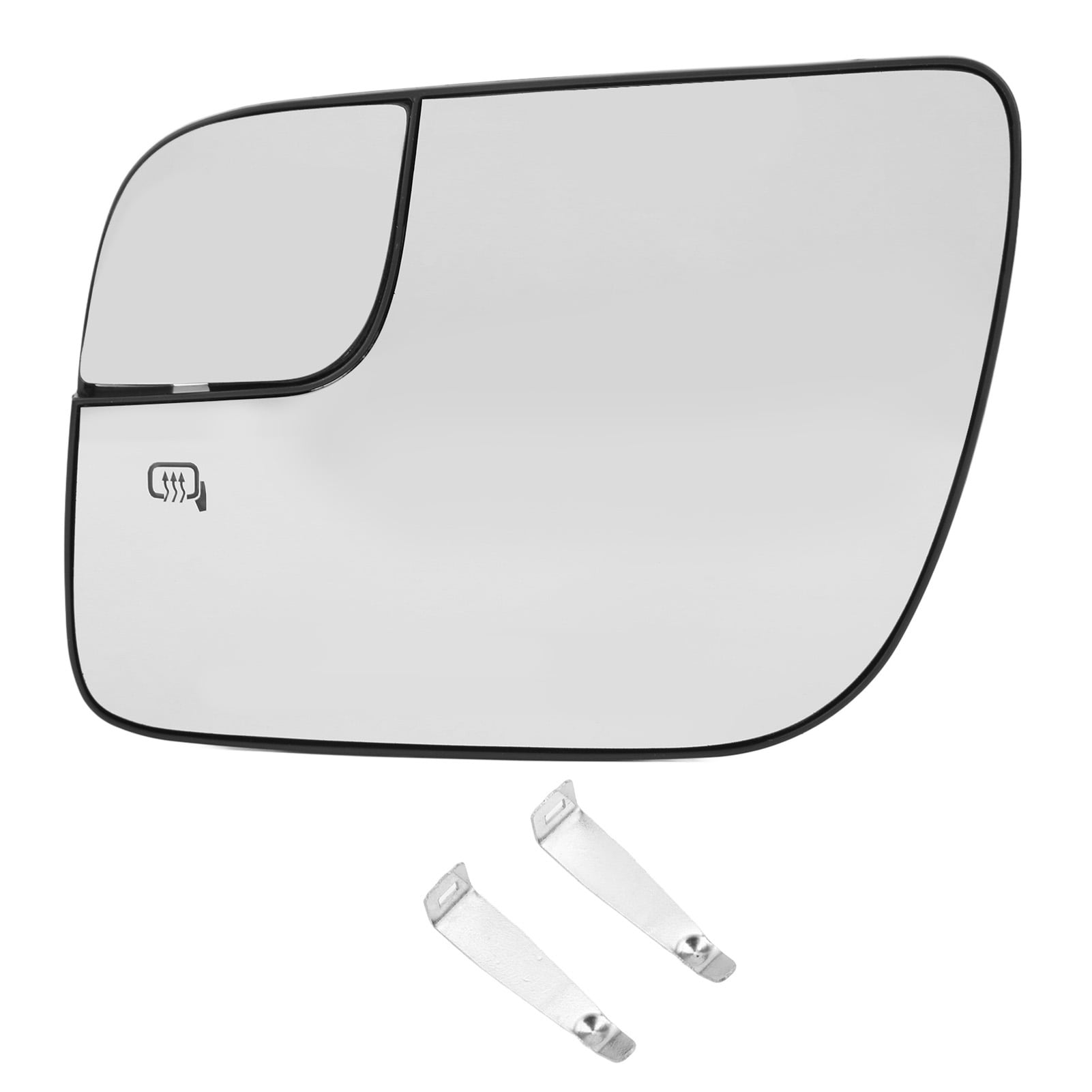 Heated Side View Mirror Glass Clear Vision Replacement for Ford