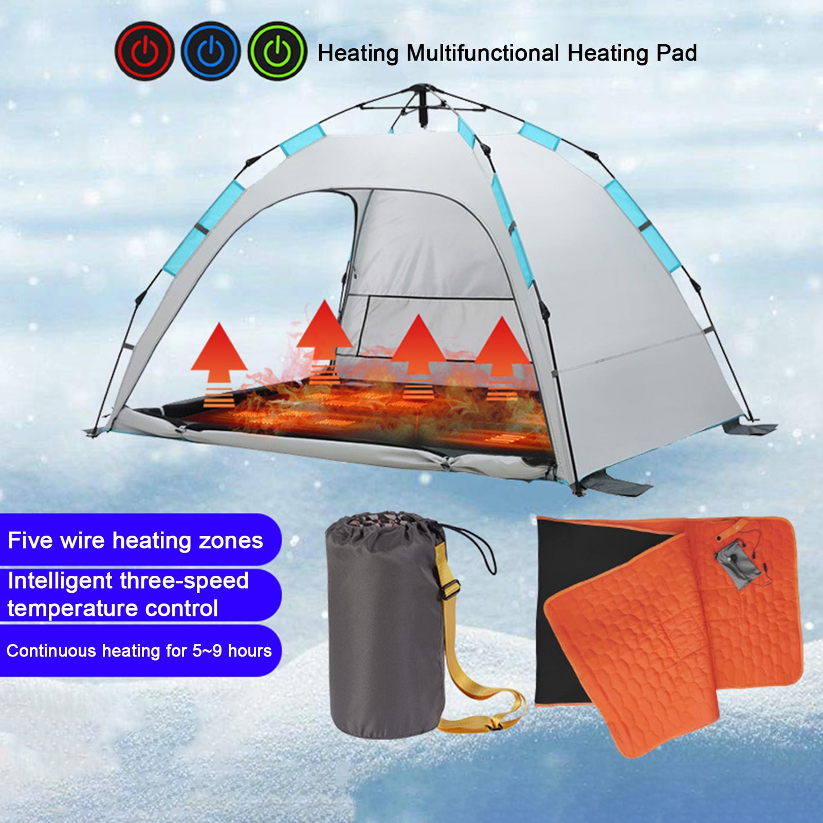 Heated tents hot sale