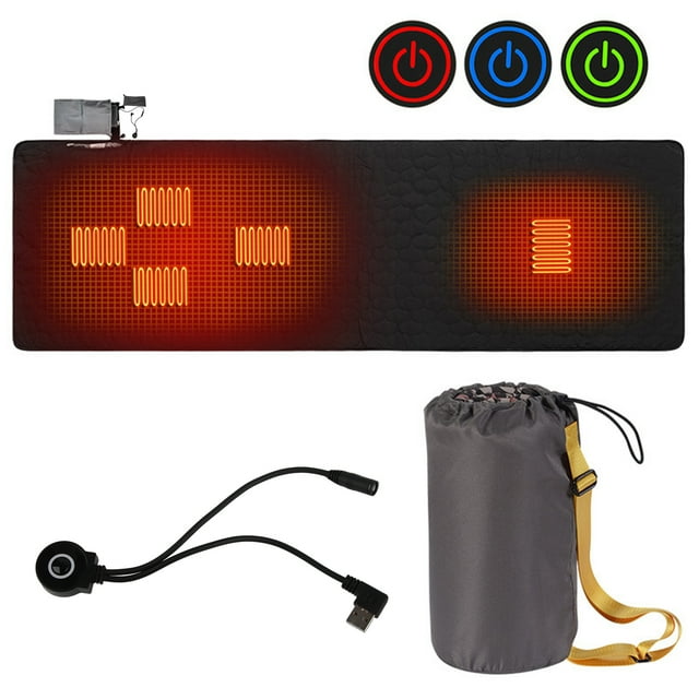 Heated Sleeping Pad Smart Rechargeable Portable Heated Sleeping Bag