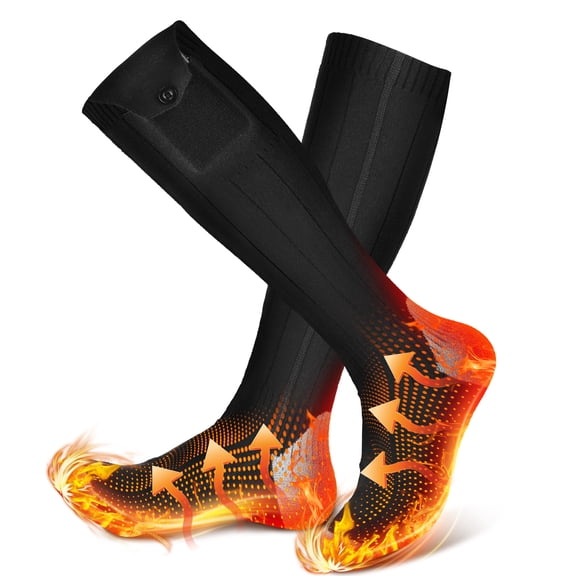 Heated Socks for Men Women APP Control Electric Heating Socks 5000mAh Rechargeable Battery Heated Thermal Socks for Winter Camping Fishing Cycling Skiing Hunting Hiking