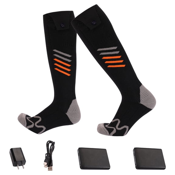 Heated Socks for Men Women, Heated Socks Rechargeable 5000mAh Battery Powered Up to 10 Hours, Electric Heat Socks with APP Control for Outdoors Work Fishing Hunting Skiing Riding Camping