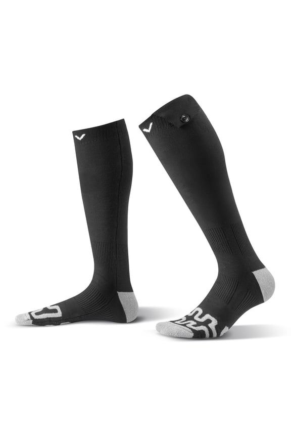 Heated Socks Rechargeable, 5000mAh Battery Powered Electric Foot Warmers, 4 Temperature Levels, for Men & Women Outdoor Activities Hunting, Skiing, Camping, Hiking, Work