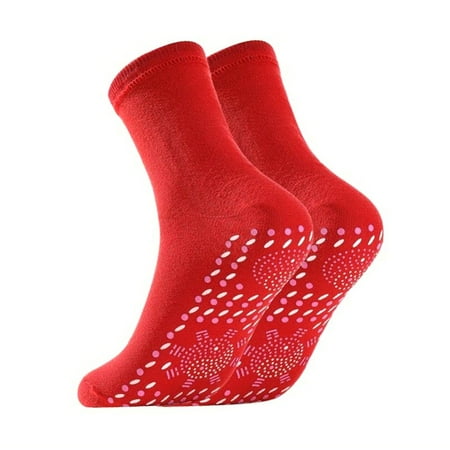 Heated Socks, Self Heating Socks, Tourmaline Self-Heating Magnetic Socks, Massage Socks for Men and Women, Foot Warmer Socks, Great for Outdoor Mountaineering, Skiing, Fishing