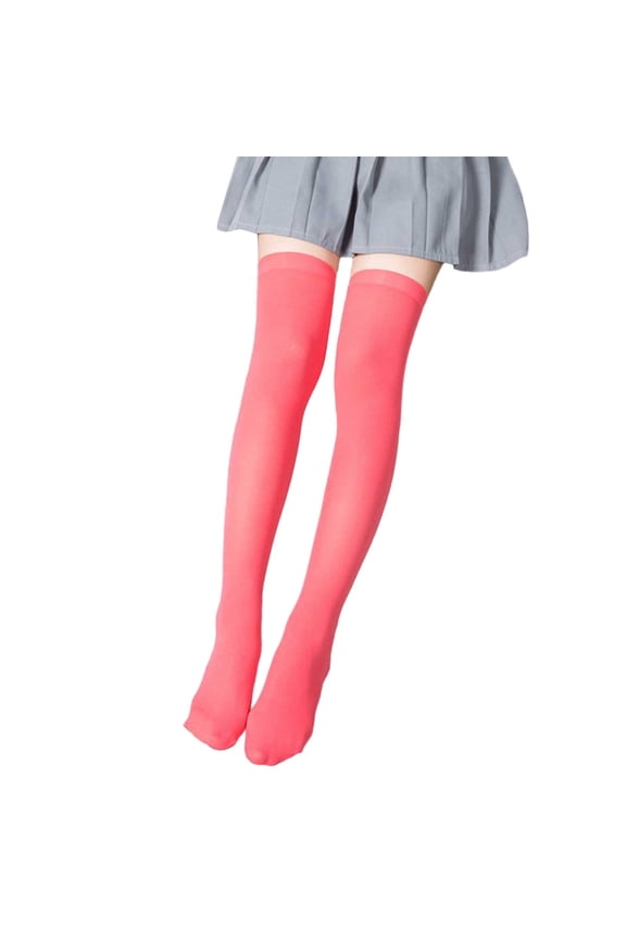 10 Pairs Heated Socks Solid Casual Absorbent Long Stockings Unisex Ankle Socks,Watermelon Red,One Size