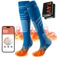 thumbnail image 1 of Lobmouse Heated Socks for Men Women, 7.4V Rechargeable Electric Socks with 3.5 Hour Fast Charge,Foot Warmer Socks for Men Women for Hunting, Camping, Hiking, Cycling, Outdoor Work,APP-Controlled, 1 of 8