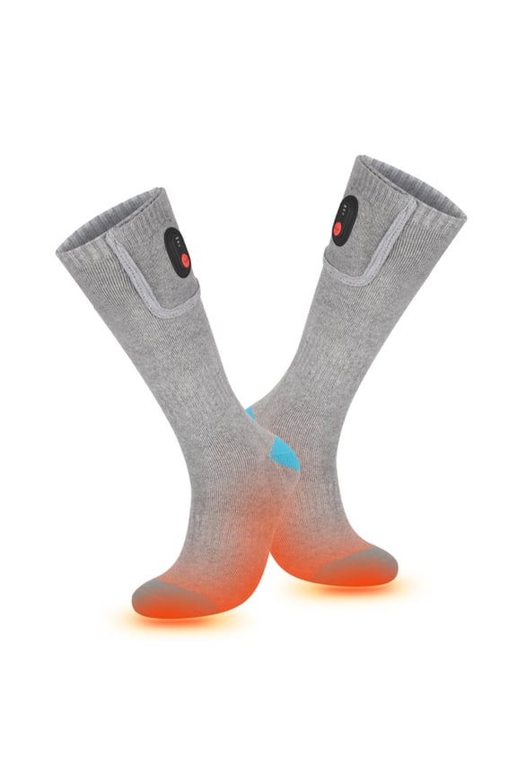 Heated Socks with 3 Heating Settings Winter Foot Warmer Sock Rechargeable 4000mAH Powered Electric Heating Socks
