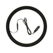 Heated Steering Wheel Cover 15" Steering Wheel Warmer 12V Heated Auto Steering Wheel Protector Cover for Winter Universal Fit Steering Wheel Outer for Cars Trucks Vans, Random Color