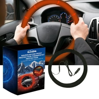 Car Winter Universal Heated Steering Wheel Cover DIY Kit Heater Pad Hand  Warmer！