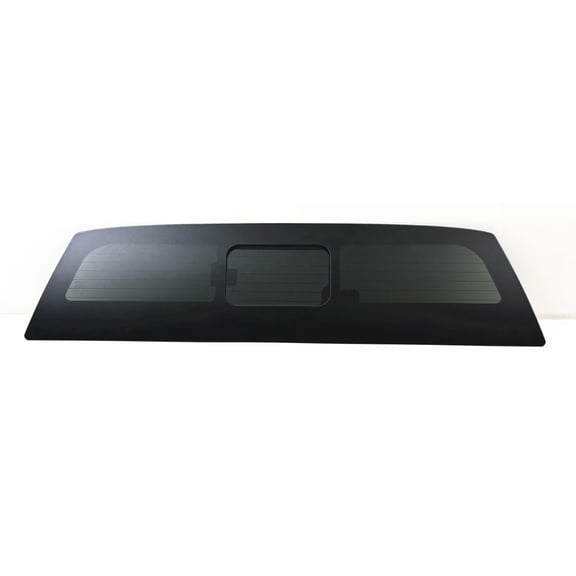 Heated Tempered Rear Manual Slider Window Back Glass Compatible with Hyundai Santa Cruz 2022-2026 Models