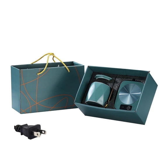 Heated Thermal Insulation Ceramic Cup Set - Thermostatic Mug for Warmth Ideal for Daily Use and Giving