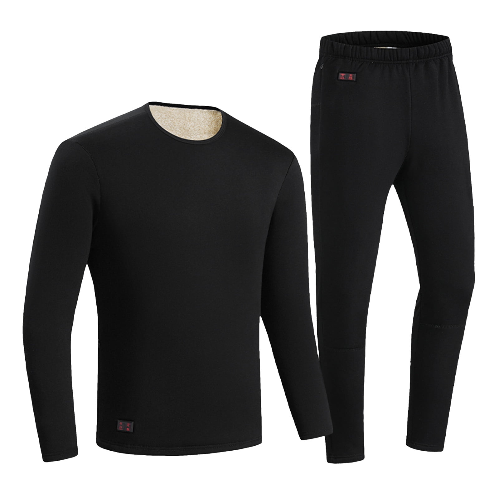 Heated Thermal Underwear For Men Women Heated Long Underwear Johns Base Layer Sets Heated Shirt Heated Pants Walmart