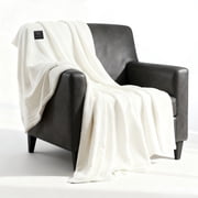 Heated Throw Blanket Electric Blanket with Built-in Button Controller 50"x60" One-Touch Ultra Cozy Soft Warm 4 Heat Levels & 4 Hours Auto-off Overheat Protection