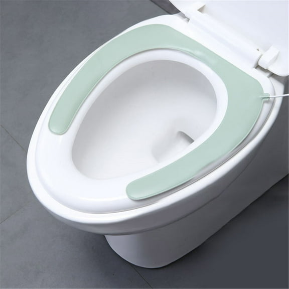 Heated Toilet Seat Cover, Smart USB Toilet Seat Warmer, Universal, Waterproof Reusable Cushion, Heated Toilet Seat Cover, Constant Temperature, Green