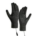 thumbnail image 1 of Heated Touchscreen Winter Gloves USB Rechargeable for Cold Weather,Thermal Warm Gloves for Men Women with Upgraded Heating,for Outdoor Skiing&Winter Activities,Soft Knit Lining Gloves, 1 of 5