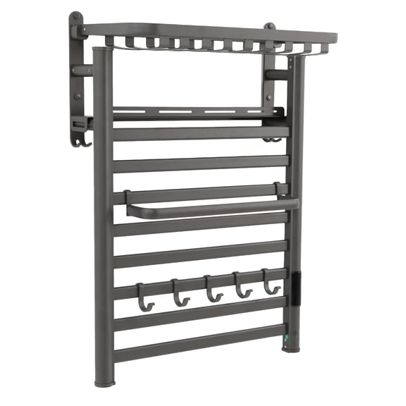 Heated Towel Rack, Towel Warmer Rack, Electric Towel Warmer Rack for Home Bathrooms, Checkrooms, Hotels, Spas, and More (19.68*9.84*28.34in)
