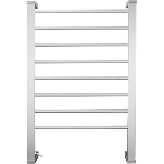 Heated Towel Rack with Timer 8-Bar Electric Warmer for Bathroom Fast ...