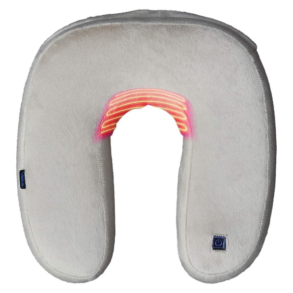Heated Travel Pillow by Volt, Comes with a Rechargeable 5v USB Battery, Perfect for Staying Comfy at Home or When Commuting, Memory Foam to Help Contour to Your Neck and Head, Machine Washable Cover