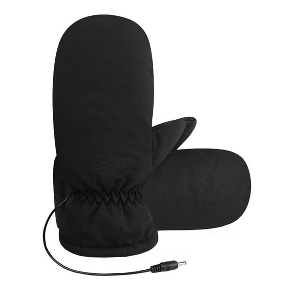 Heated USB Gloves Winter Warmth Windproof Touchscreen Compatible for Outdoor Sports Cycling Skiing Travel 2PCS Set